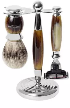 Помазок и станок с лезвием MachIII Truefitt and Hill