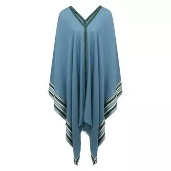 Пончо из шелка и кашемира Loro Piana