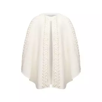 Пончо из шерсти и кашемира Valentino