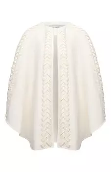 Пончо из шерсти и кашемира Valentino