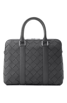 Портфель Intrecciato slim Bottega Veneta
