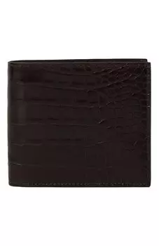 Портмоне из кожи аллигатора Prada