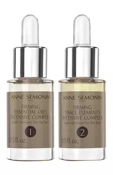Повышающий упругость кожи интенсивный комплекс с эфирными маслами и олигоэлементами (2x15ml) Anne Semonin