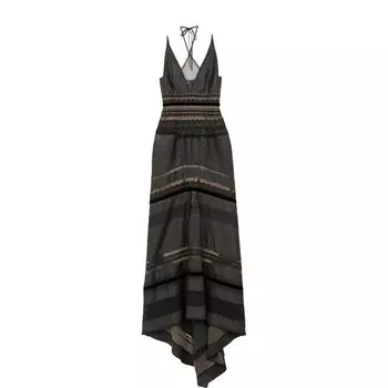 Приталенное платье-макси с подолом Roland Mouret