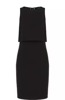 Приталенное платье-миди с кейпом Rag&Bone