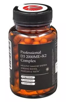 Профессиональный комплекс Д3+К2 (60шт.) Enhel beauty