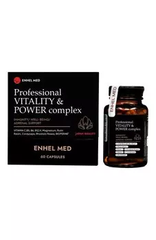 Профессиональный витаминный комплекс Vitality & Power (60шт.) Enhel beauty