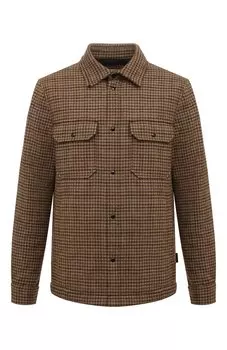 Пуховая куртка-рубашка Woolrich