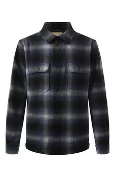 Пуховая куртка-рубашка Woolrich