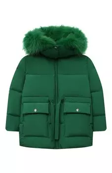 Пуховая куртка Yves Salomon Enfant