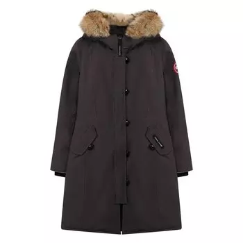 Пуховая парка Brittania с меховой отделкой Canada Goose