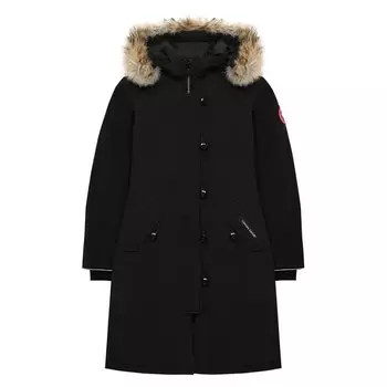 Пуховая парка Brittania с меховой отделкой капюшона Canada Goose