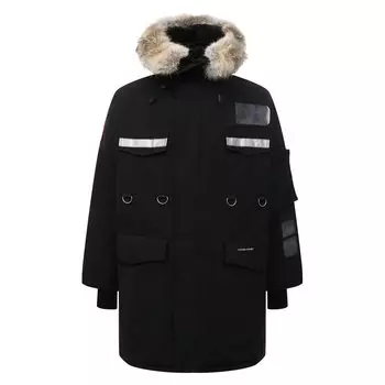 Пуховая парка Resolute с меховой отделкой капюшона Canada Goose