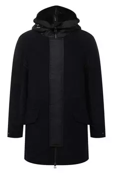 Пуховая парка с меховой отделкой Yves Salomon