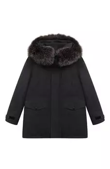 Пуховая парка Yves Salomon Enfant