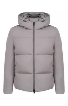 Пуховик из шелка и шерсти MVST