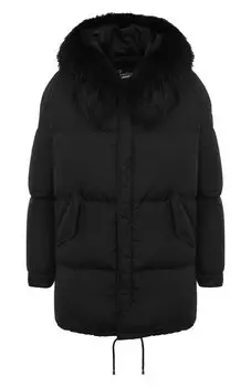 Пуховик с меховой отделкой Barbed