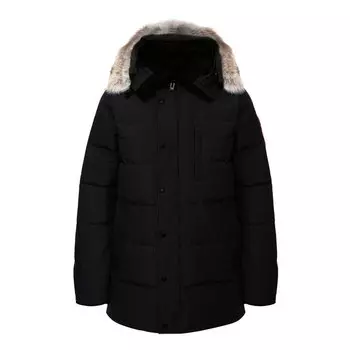 Пуховик с меховой отделкой Carson Canada Goose