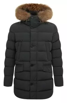 Пуховик с меховой отделкой Hetrego