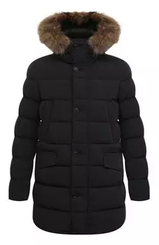 Пуховик с меховой отделкой Hetrego