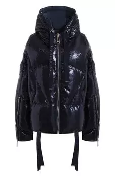 Пуховик с отделкой пайетками Khrisjoy
