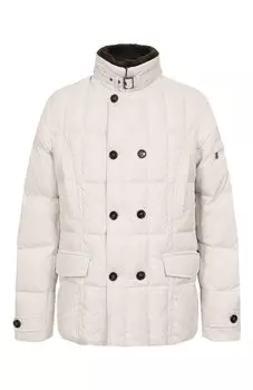 Пуховик Siro-KM с отделкой из меха кролика Moorer