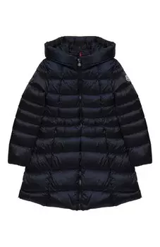 Пуховое пальто с капюшоном Moncler Enfant