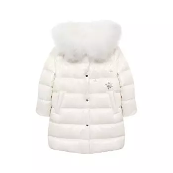Пуховое пальто Yves Salomon Enfant