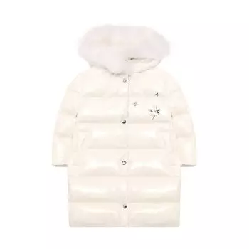 Пуховое пальто Yves Salomon Enfant