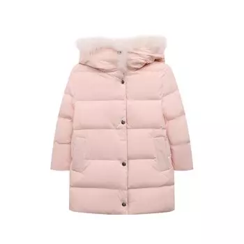 Пуховое пальто Yves Salomon Enfant