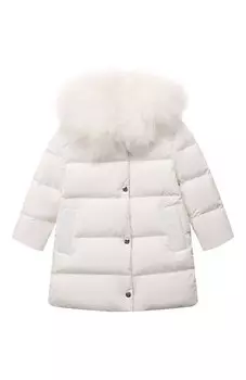 Пуховое пальто Yves Salomon Enfant