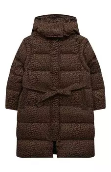 Пуховое пальто Yves Salomon Enfant