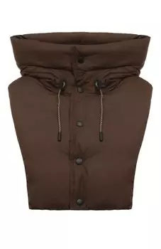 Пуховый капюшон Yves Salomon