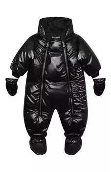 Пуховый комбинезон Balmain