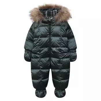 Комбинезон пуховый с пинетками Chepe