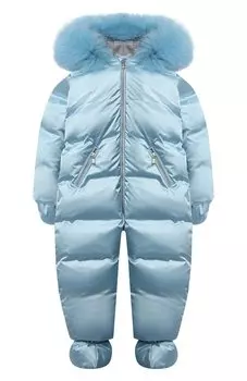 Пуховый комбинезон с пинетками Chepe