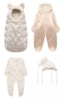 Пуховый комплект на выписку Chepe