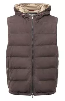 Пуховый жилет Brunello Cucinelli