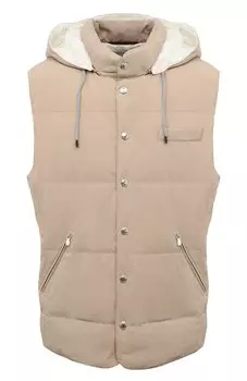 Пуховый жилет Brunello Cucinelli