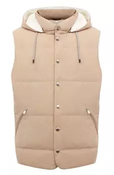 Пуховый жилет Brunello Cucinelli
