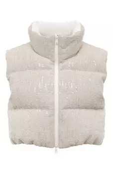 Пуховый жилет Brunello Cucinelli