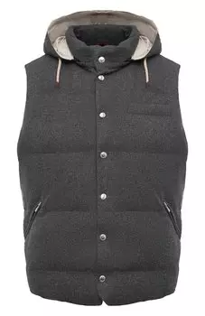 Пуховый жилет Brunello Cucinelli