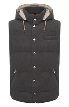 Пуховый жилет Brunello Cucinelli