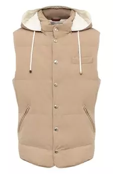 Пуховый жилет Brunello Cucinelli