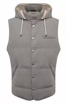 Пуховый жилет Brunello Cucinelli
