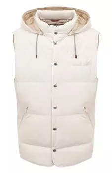 Пуховый жилет Brunello Cucinelli