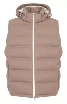 Пуховый жилет Brunello Cucinelli