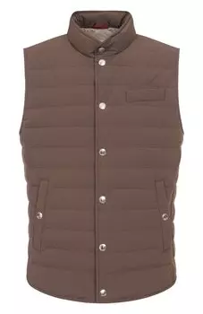 Пуховый жилет Brunello Cucinelli