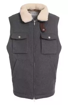 Пуховый жилет Brunello Cucinelli