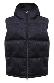 Пуховый жилет Jumbo GG Gucci